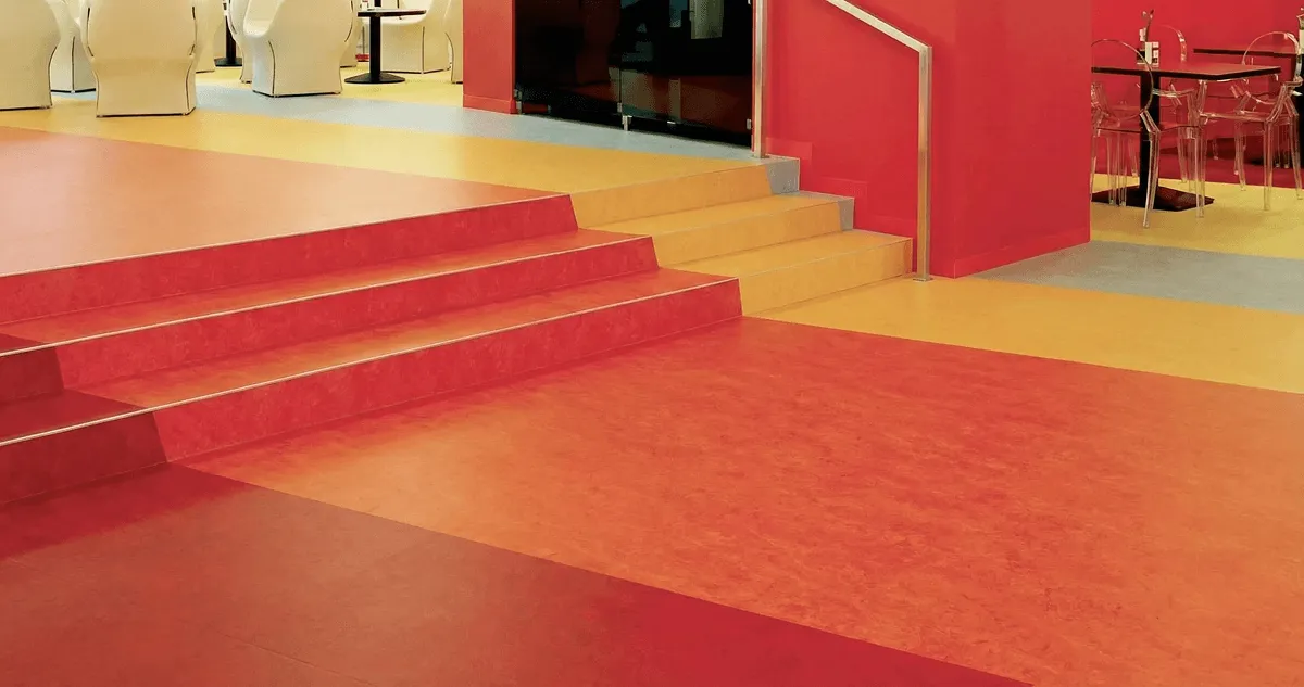 Snack bar with beautiful professionally installed linoleum flooring in Dayton, OH